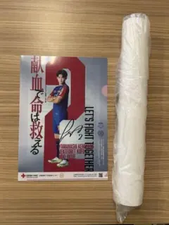 井上樹　献血　クリアファイル・ポスターセット