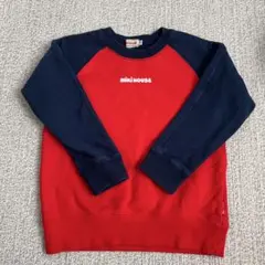 MIKI HOUSE ロゴトレーナー 110