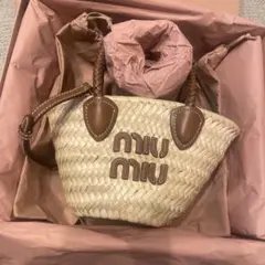 miu miu かごバッグ