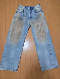 ZARA BAGGY FIT デニムパンツ アクネデニム　EU38 完売品のサムネイル