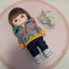 （78）メルちゃん　ソランちゃん　レミンちゃん　パーカー　ズボン