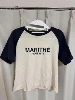 MARITHE FRANCOIS GIRBAUD ラグランTシャツのサムネイル