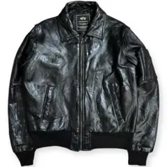 2025年最新】ALPHA INDUSTRIES レザー素材：牛革 その他の人気