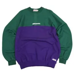 90s ヴィンテージ オールドミキハウス スウェット 希少配色 バックロゴ