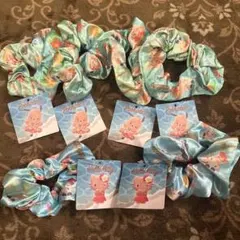 日焼け ポチャッコ キティちゃん シュシュセット