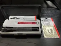 MINI MAGLITE　ミニマグライト　ケース付　乾電池無しのサムネイル
