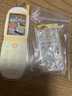 ポムポムプリン アクリルキーホルダー 2点セット
