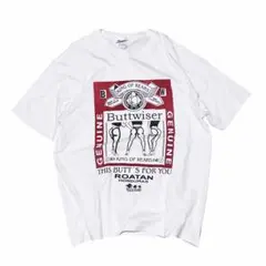 Buttwiser Tシャツ ホワイト 90s 00s