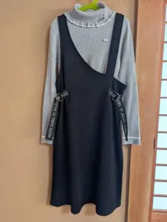 ALGY　ニットとジャンパースカートのセット