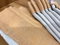 ニトリ　遮光1級・遮熱・防炎カーテン(ノーチェ オレンジ 100X110②