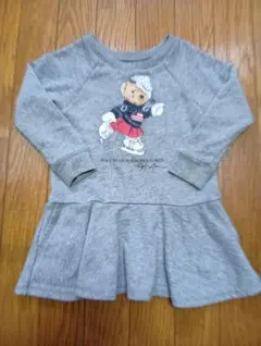 Polo Ralph Lauren グレー ワンピース 3T