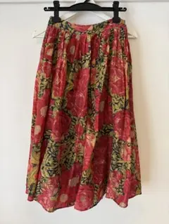 スピック&スパン　リバティ　スカート　スピックアンドスパン　ロングスカート