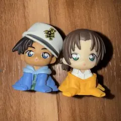 名探偵コナン　遠山和葉　服部平次　フィギュアセット