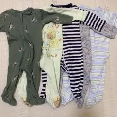0-3ヶ月ロンパース5点セット