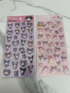 ぷくっとシール クロミ マイメロディ&クロミ 2種セット