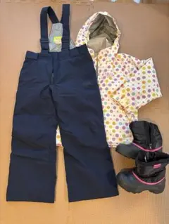 nima 子供用スキーウェア 110 とスノーブーツ 18センチ
