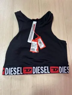 Mサイズ DIESEL ディーゼル スポーツブラ タンクトップ ブラック