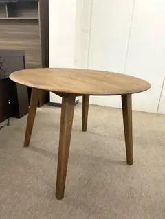 カンディハウス 旭川家具エクリプス 木製ラウンドテーブル 大型ダイニングテーブル カンディハウス 旭川家具エクリプス 木製ラウンドテーブル 大型