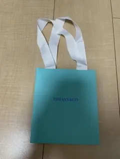 Tiffanyショップ袋12.7×14.2×7.2のサムネイル
