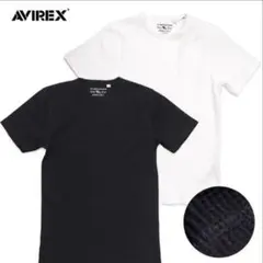 AVIREX サーマル Tシャツ Vネック 筋トレ アメカジ ピチT 短丈のサムネイル