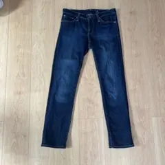 AG スキニーデニム ダークブルー