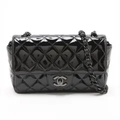 【稀少】CHANEL MINI MATRASSE PATENT SHOULDERのサムネイル