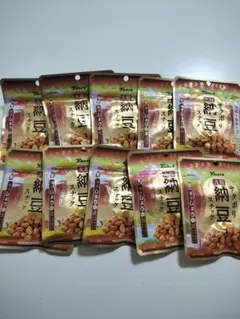 Kanro JAPAN PREMIUM 大粒納豆スナック 10袋セットのサムネイル