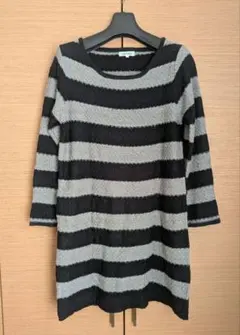 SHOO・LA・RUE 　長袖ニット　トップス　チュニック　 Lサイズ