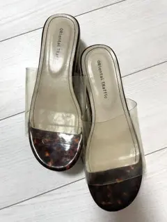 Oriental Traffic クリアストラップサンダル