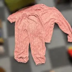 ピンク フリース ルームウェアセット Lサイズ