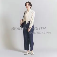 BEAUTY&YOUTHユナイテッドアローズ ジョーゼットタイブラウスsizeF