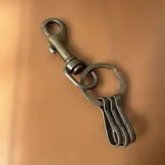 ナスカン キーリング 金具 アンティークゴールド 回転式 ハンドメイド パーツ