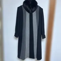 TURTON LAKE レディース ロングコート 毛100% ラム30%