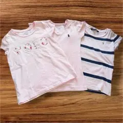 Ralph Lauren Tシャツ 3枚セット115cm 〜120cm ピンク