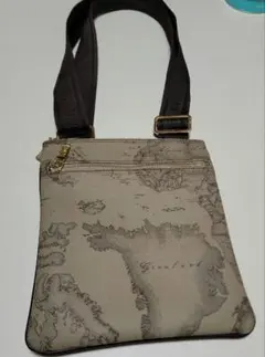 ☆※美品※☆プリマクラッセ ショルダーバッグ地図柄サコッシュ 1A CLASSE