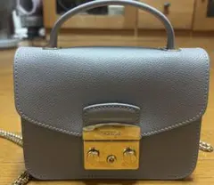 FURLA ハンドバッグ ショルダーバッグ グレーのサムネイル