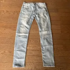 BAYFLOW DENIM ライトブルー スキニーデニム 28のサムネイル
