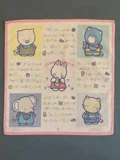 チェリーチャムス　昭和レトロハンカチ