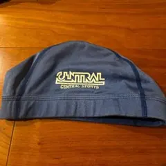 セントラル　スイミング　CENTRAL 水泳帽 青　ネイビー　Mサイズ