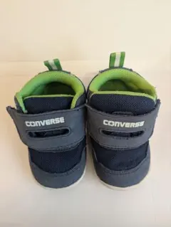 CONVERSE MINI RS2 ネイビー グリーン スニーカー 12.5cm