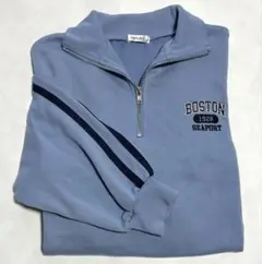 INGNI ハーフジップスウェット BOSTON 1928 SEAPORT