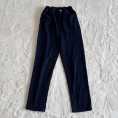 プティマイン　ストレッチデニム　140cm ネイビー　アジャスター付き