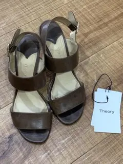 theory サンダル　サイズ36 ブラウンのサムネイル