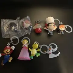 めじるしアクセサリー すんすん マリオ ハイキュー 日向翔陽 銀魂 新八 神威