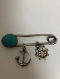 ハリウッドランチマーケット HRMピン シルバー 聖林公司 HRM 安全ピン