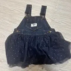 OshKosh ネイビーオーバーオール 9M