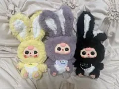 Babythree シークレット おかえりうさぎ ぬいぐるみ キーホルダー