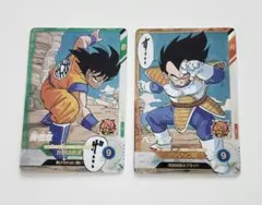 ドラゴンボール スーパーダイバーズ アドバンスパック 孫悟空　ベジータ　SR　②