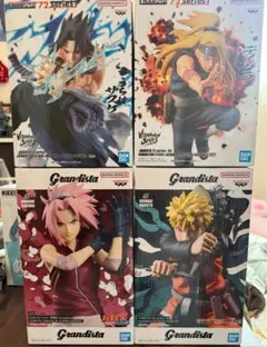 ナルト、サクラ、サスケ、デイダラセット