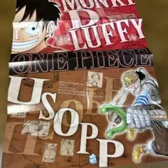 ONE PIECE 総集編 THE 11TH LOG Wビッグポスター ルフィ